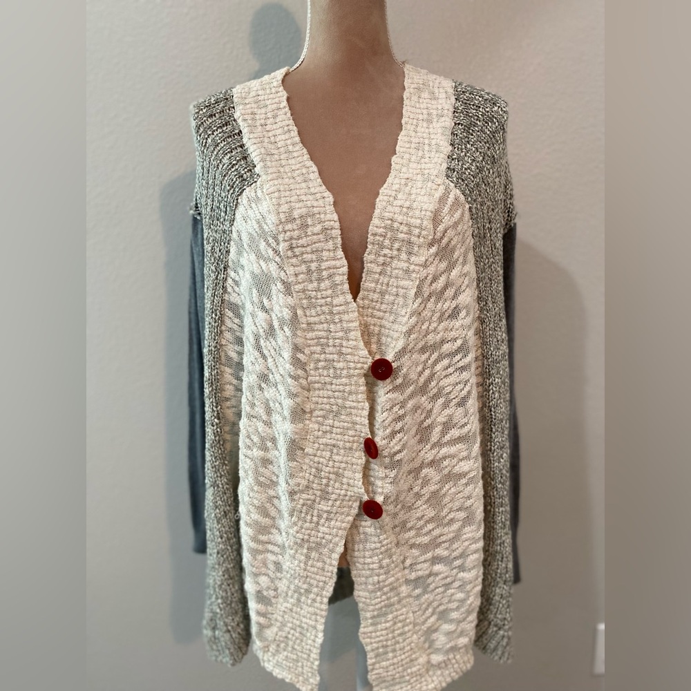 BKE Slub knit cardigan